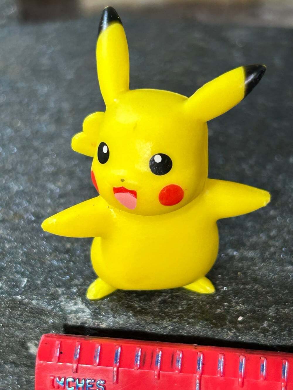 Tiny Pikachu PVC plastic figure by Jazwares
